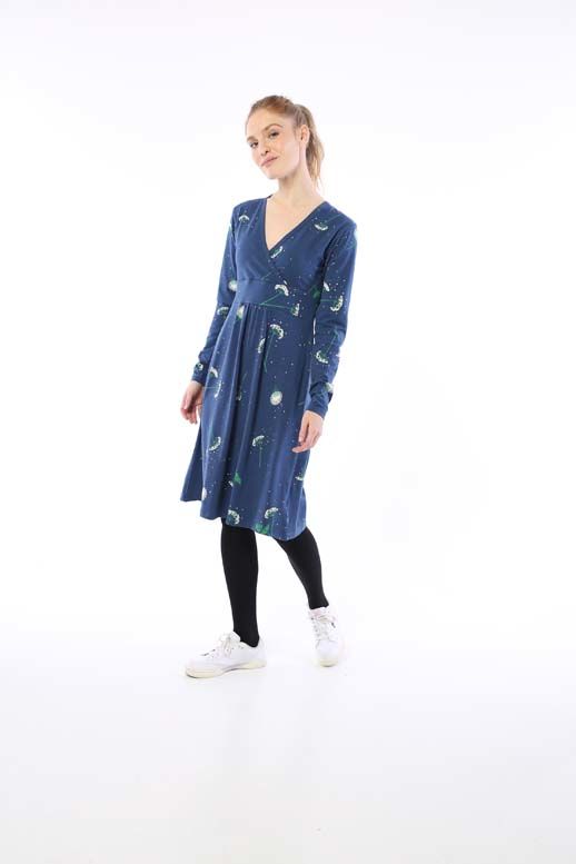 ORGANIC - Beth Dress Cold Slate MEADOW