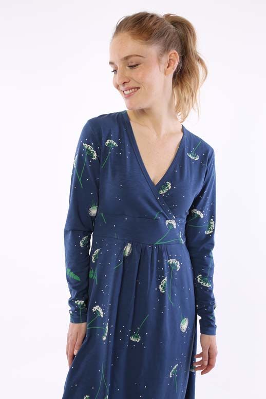 ORGANIC - Beth Dress Cold Slate MEADOW