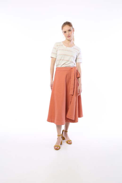 Danehep Skirt Dark Peach