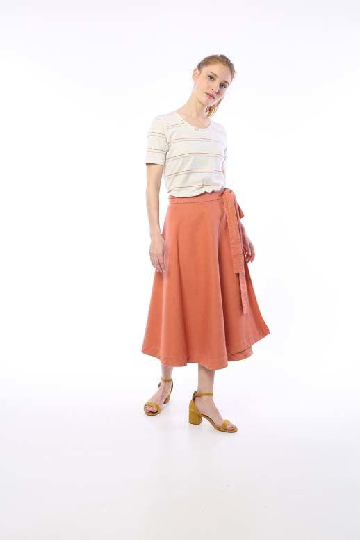 Danehep Skirt Dark Peach