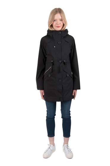 Danelene Midseason Jacket Black (Black DOTS liner)