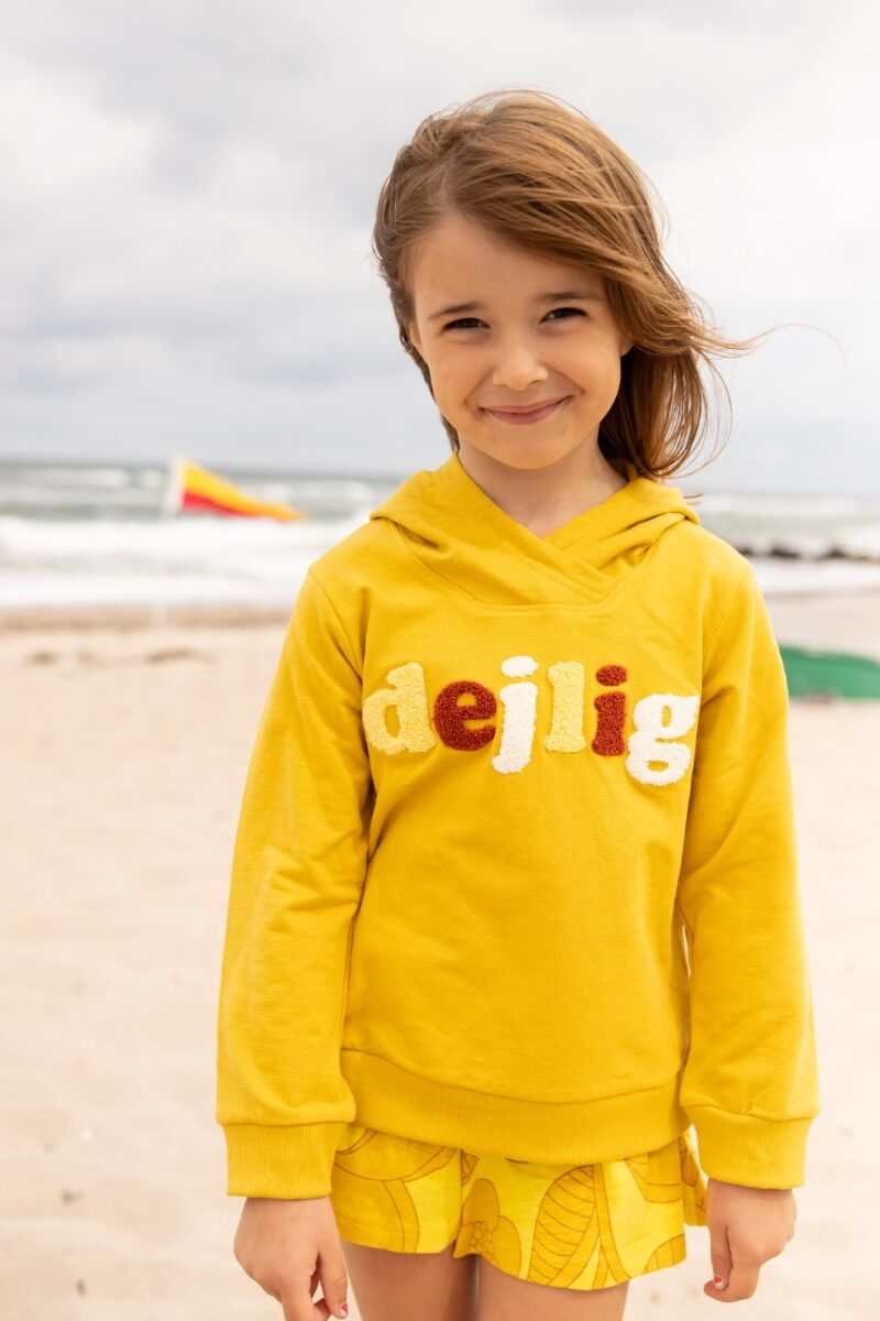 ORGANIC - Danebirch Hoodie Mellow Yellow DEJLIG