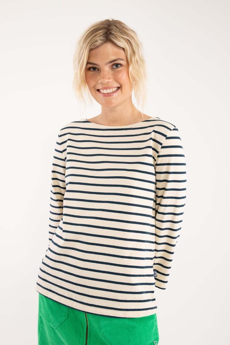 Danecarribean Heavy Cotton Tee Chalk/Navy