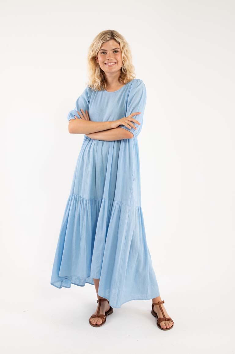 Danejuli Cloth Dress Pastel Blue
