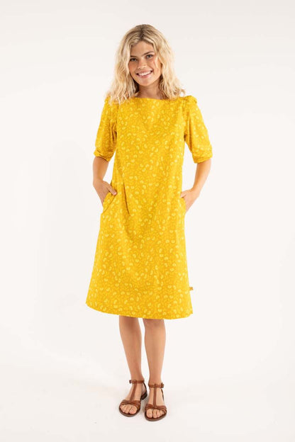 Danedal Dress Mellow Yellow FLEURIE
