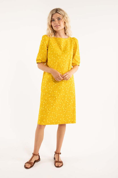 Danedal Dress Mellow Yellow FLEURIE