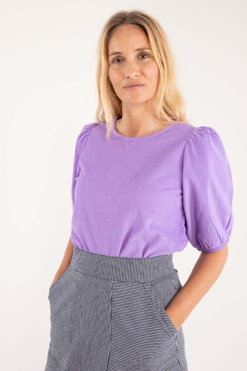 Daneprosecco Cord Shirt Frozen Lilac