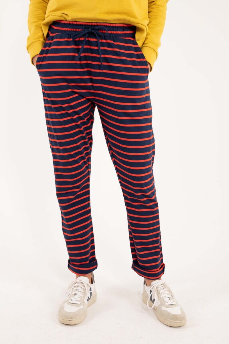 Danenorsminde Pants Navy/Bright Red