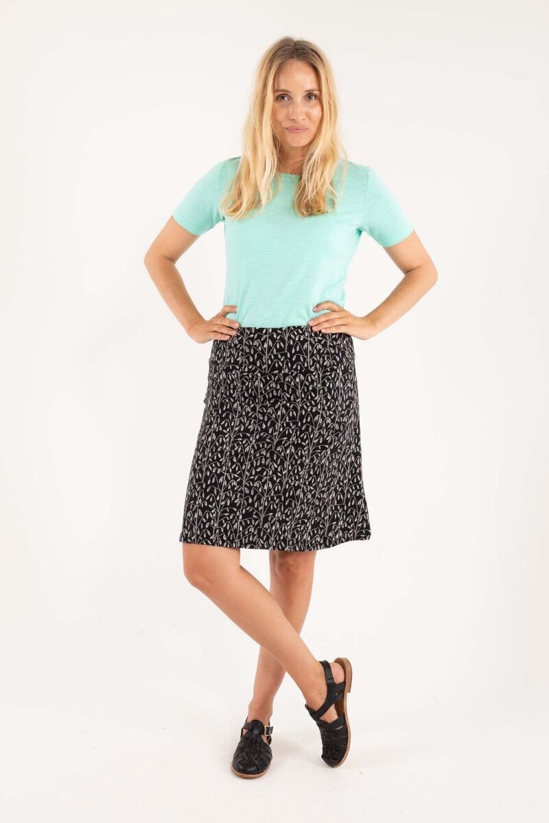 Danelissen Skirt Black/Offwhite OATS