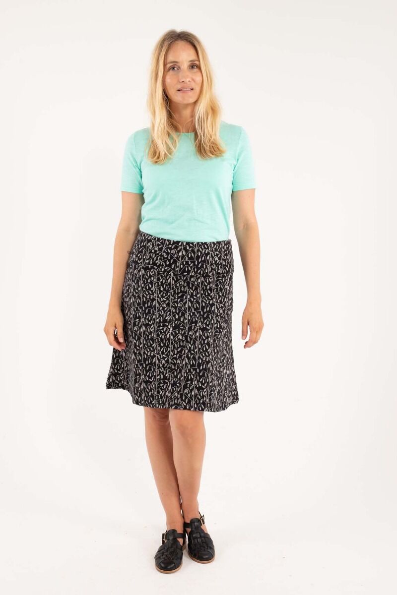 Danelissen Skirt Black/Offwhite OATS