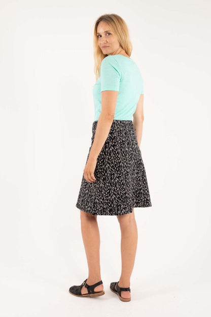 Danelissen Skirt Black/Offwhite OATS