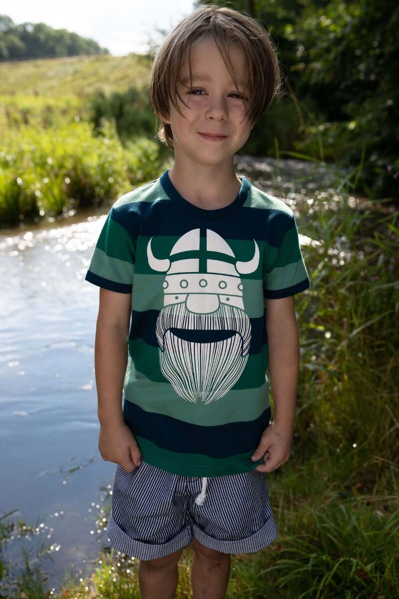 T-shirt til børn med viking