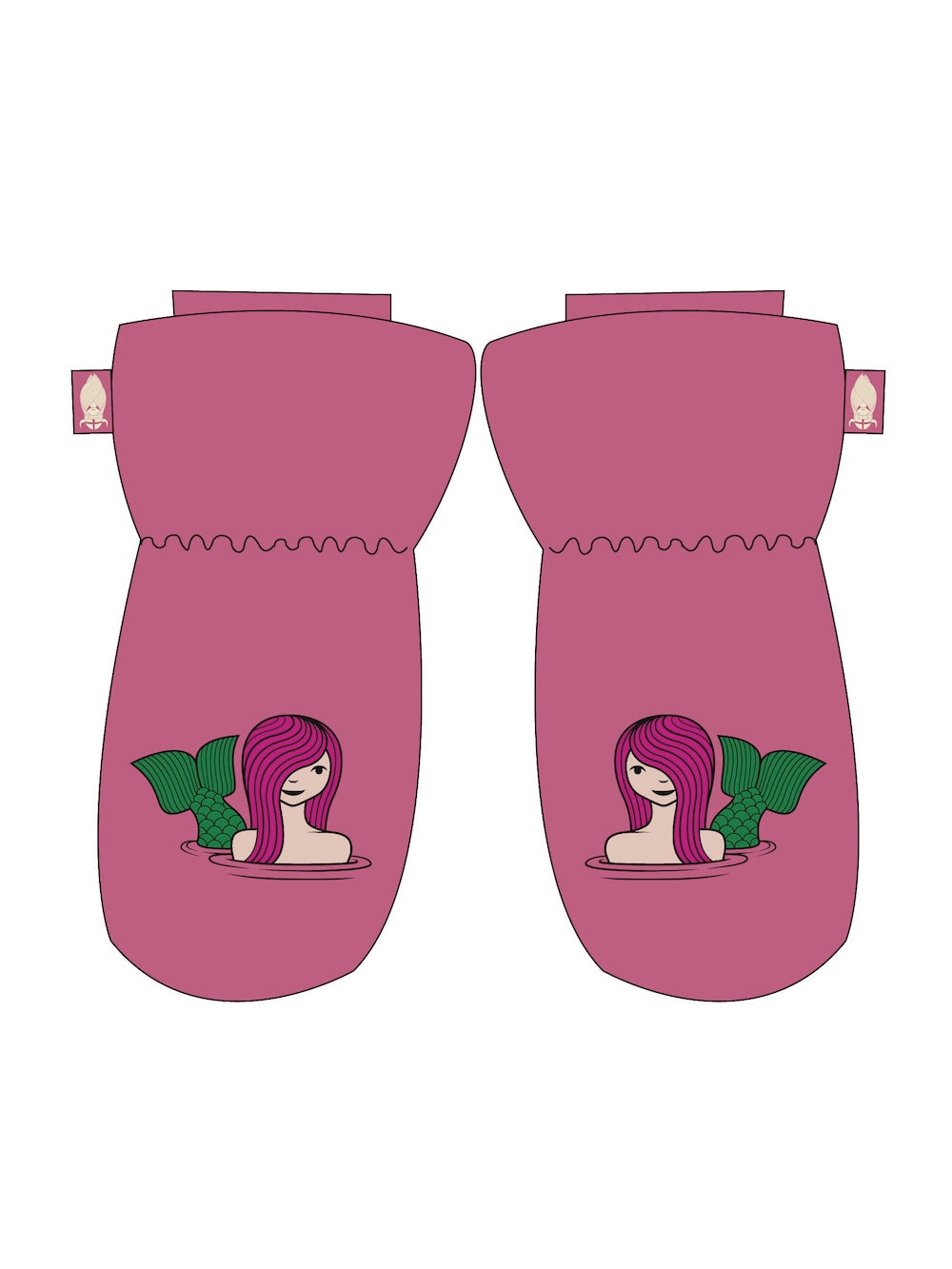 Danesnowball Mittens Rose SWIMAID