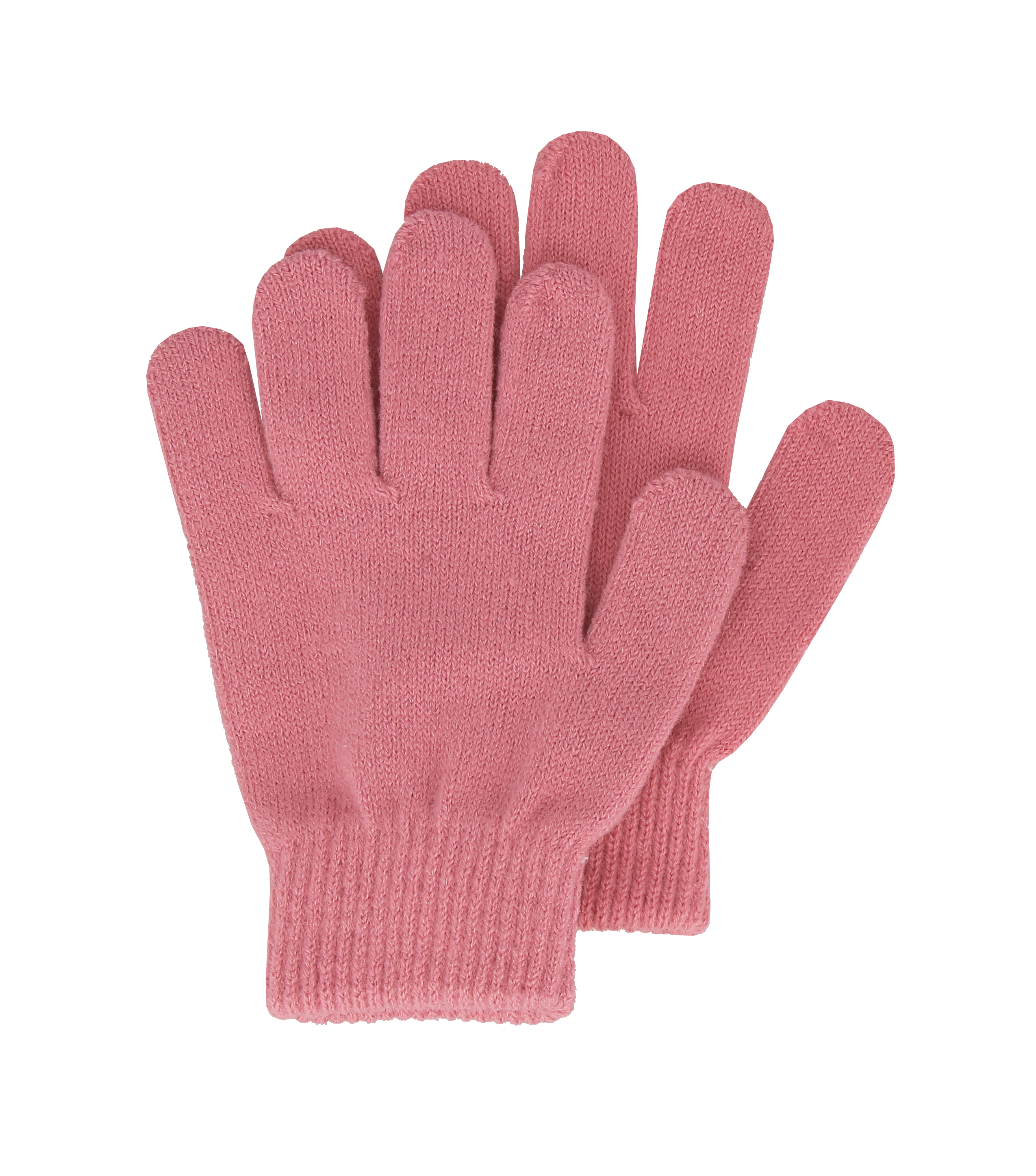 Søde vanter til børn i lyserød