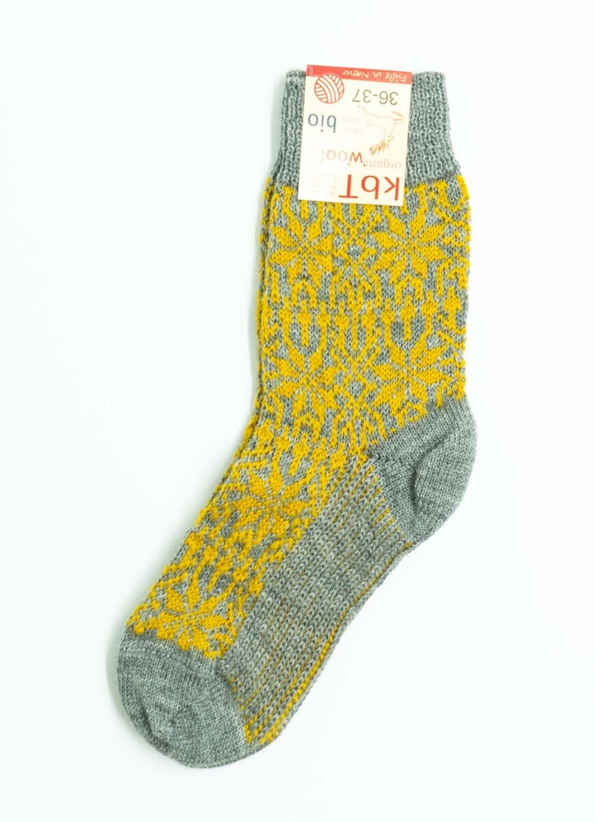 Hirsch Natur Wool Socks Gold/Nugget