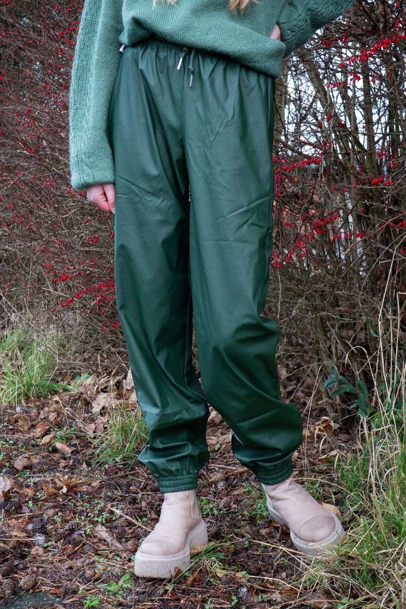 Danesvalbard Rain Pants Dark Khaki