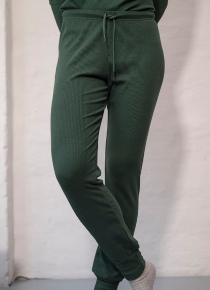 ESS - ORGANIC Danesandvig Loungepants Black Green