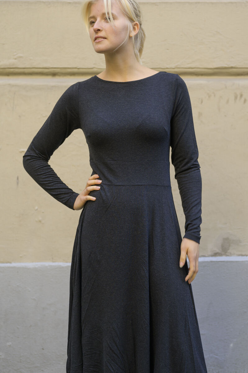 ESS - Sisse Wool Dress Black