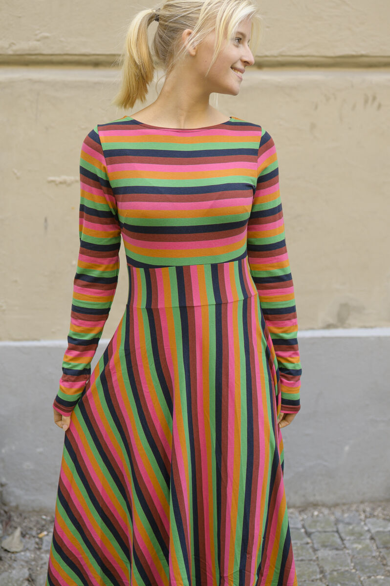 ESS - Sisse Wool Dress Tonic Stripe