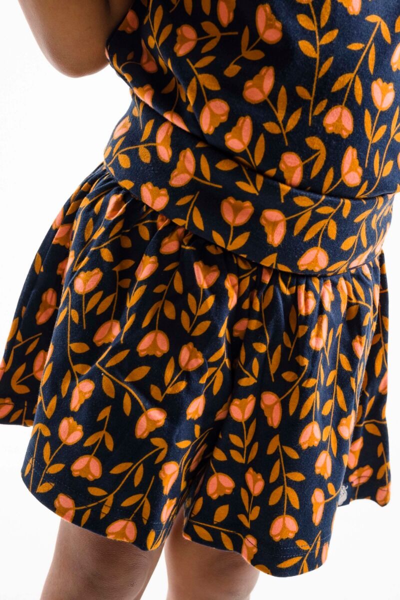 ORGANIC - Danoyster Shorts Navy/Occer FLEURIE