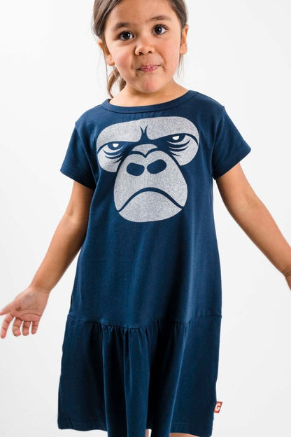 Dyrzanzi Dress Navy ZOOMGORILLA