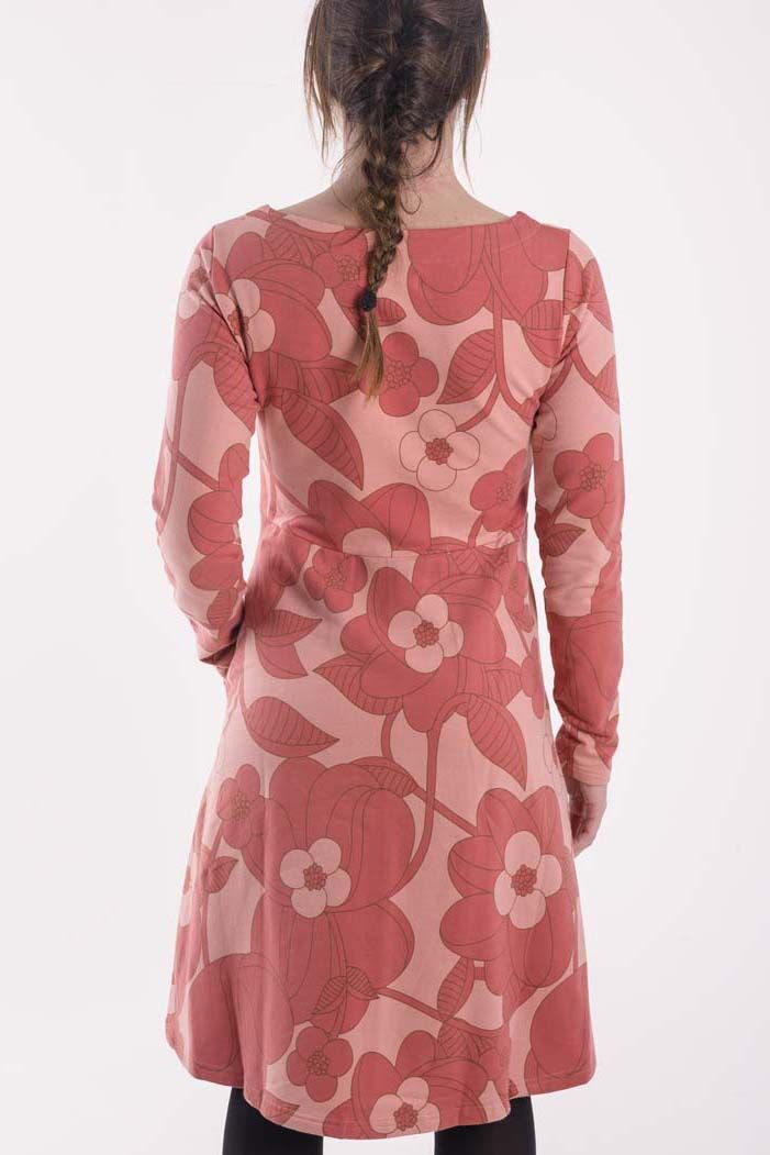 Danesidsel Dress Rose Beige/Pink Rust BLOOM BOOM