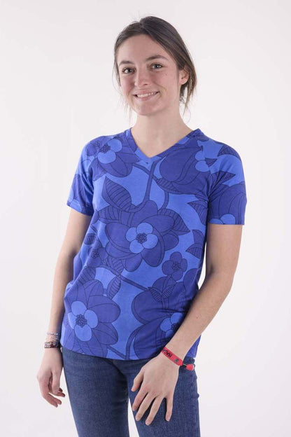 Danebarbara Tee Blue/Royal Blue BLOOM BOOM