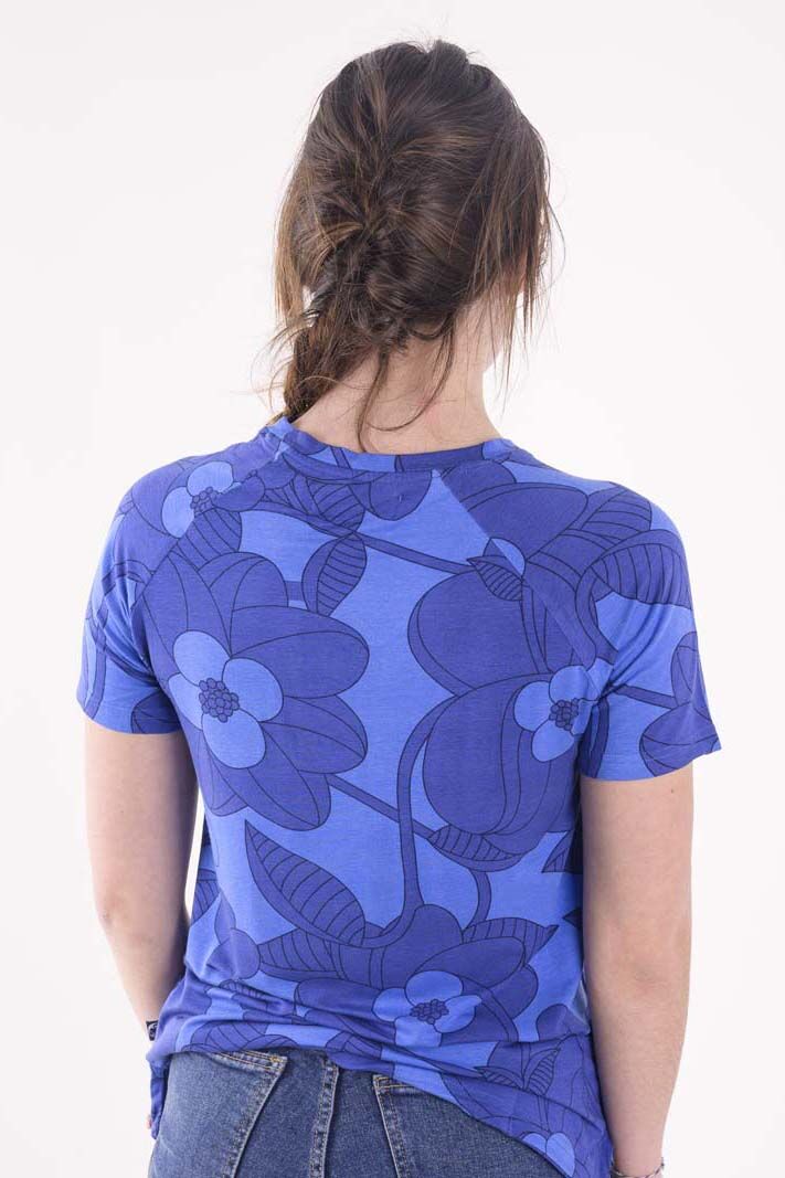 Danebarbara Tee Blue/Royal Blue BLOOM BOOM