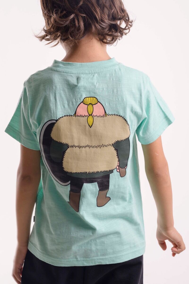 T-shirt til børn med viking