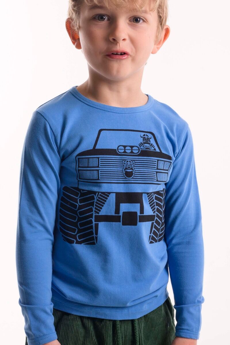 Danenorthpole Tee Fresh Blue MONSTER TRUCK