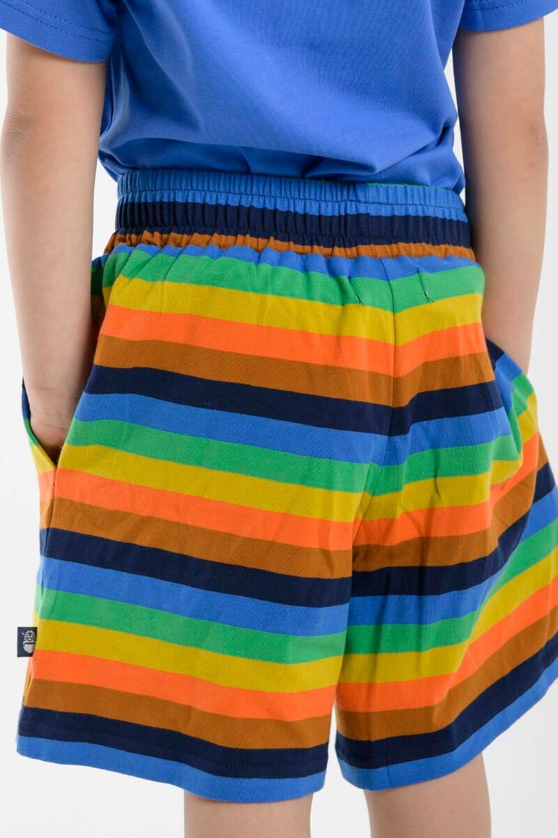 Shorts til børn med striber 