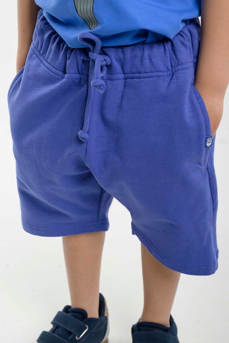 Shorts til børn i blå
