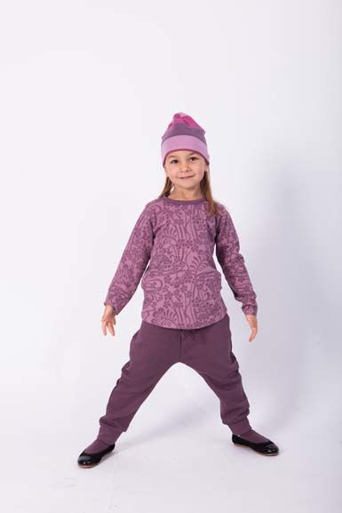 ORGANIC - Danemist blouse Gr Plum/Dawn Rose/Nouveau