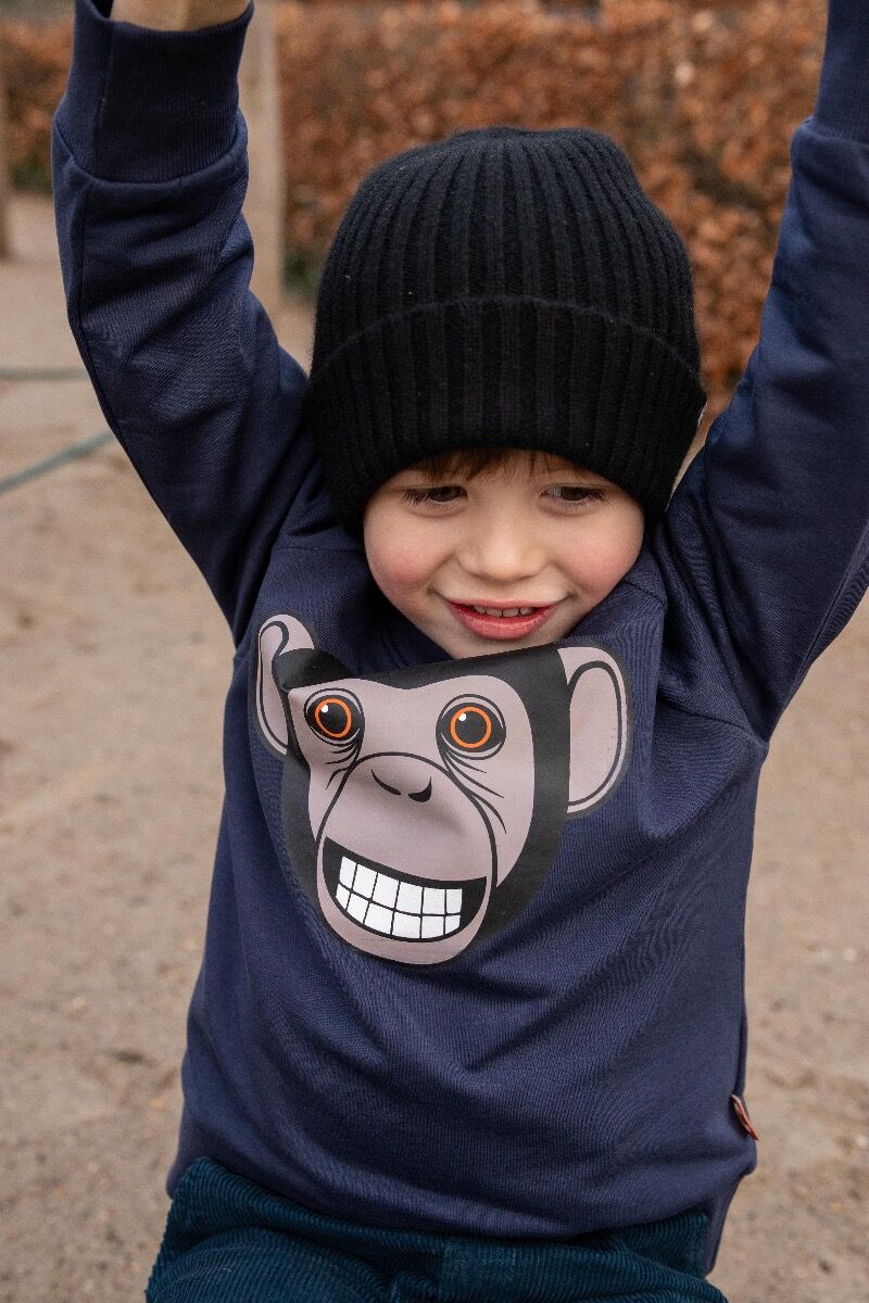 Dyrbellow Sweat Dk Navy CHIMP
