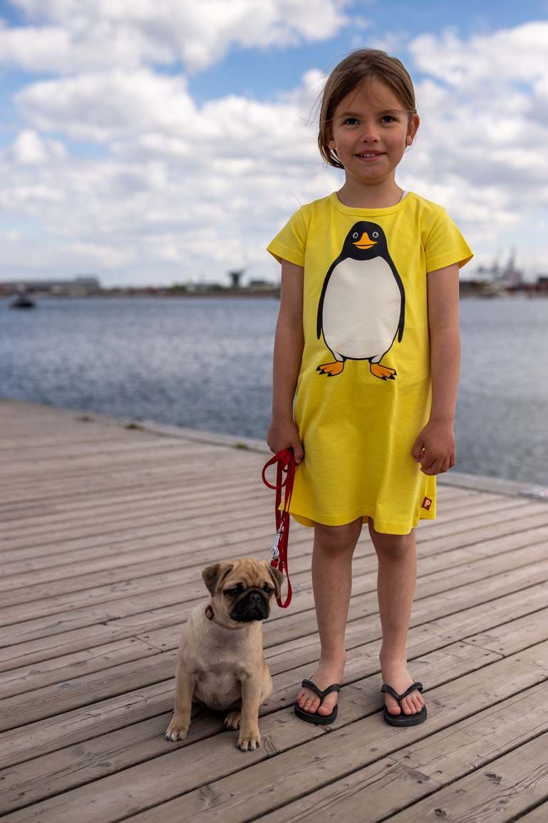 Dyrloud Dress Bright Yellow PINGVIN