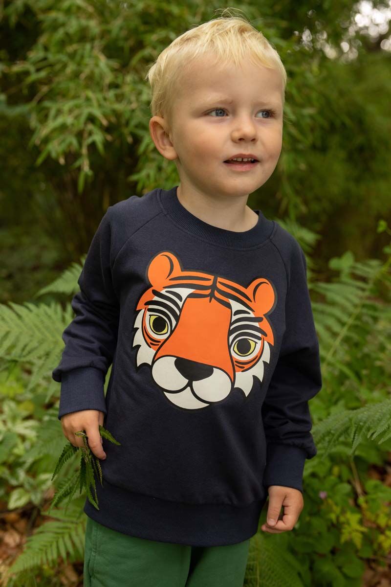 Sweater til Børn med Tiger