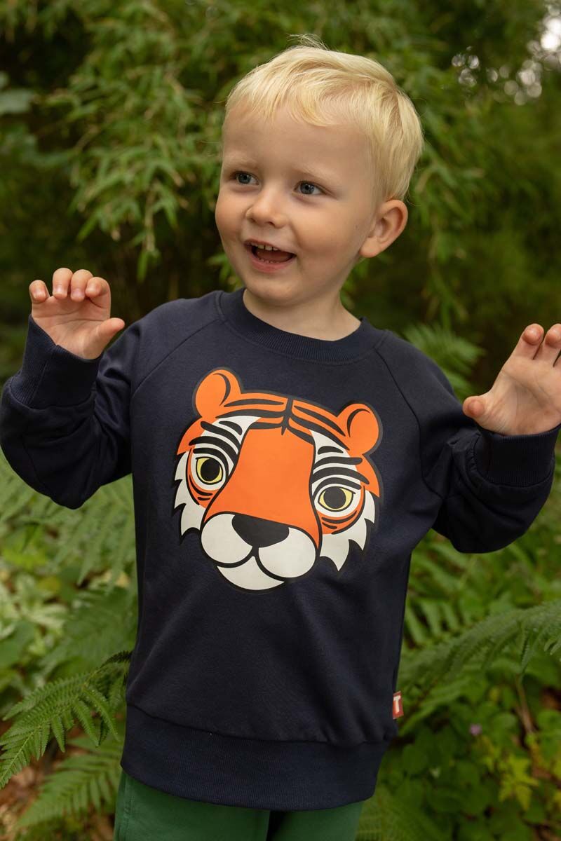 Sweater til Børn med Tiger