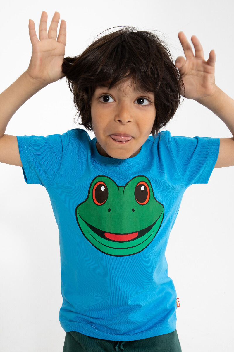T-shirt til børn med frø