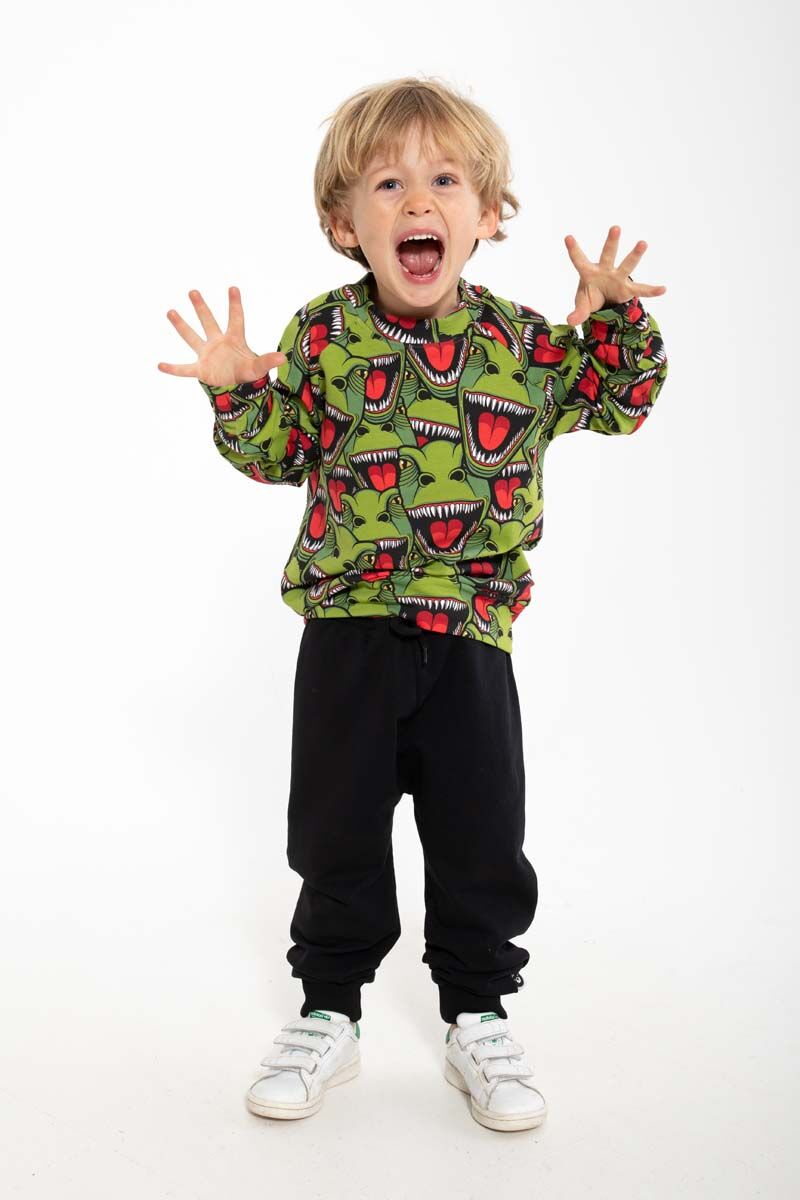 Dyrbellow Sweat AOP/STRIB Army T-REX