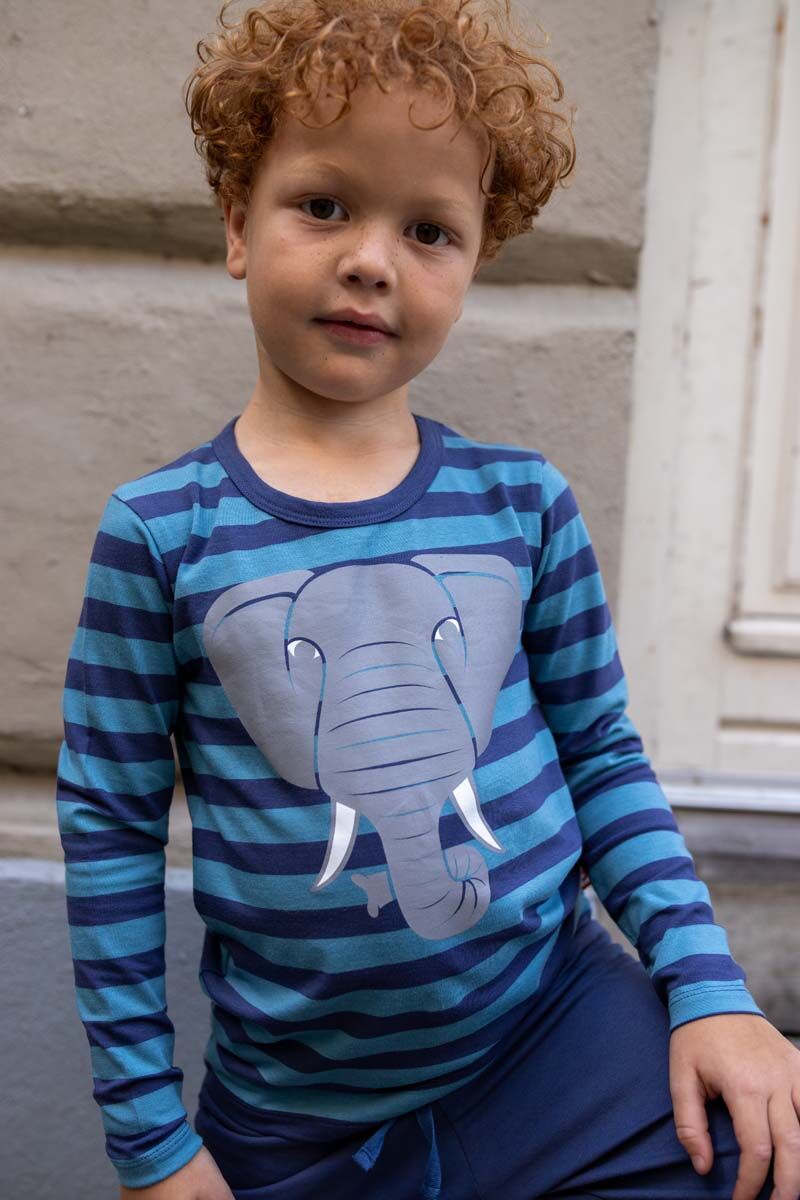 Bluse til Børn med Elefant