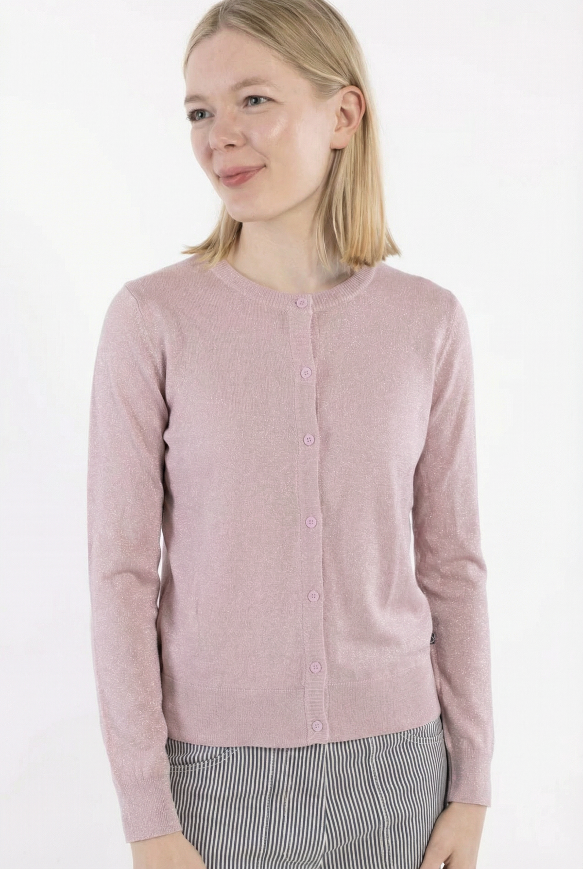 Danelunch Viscose Cardigan Quail Glitter