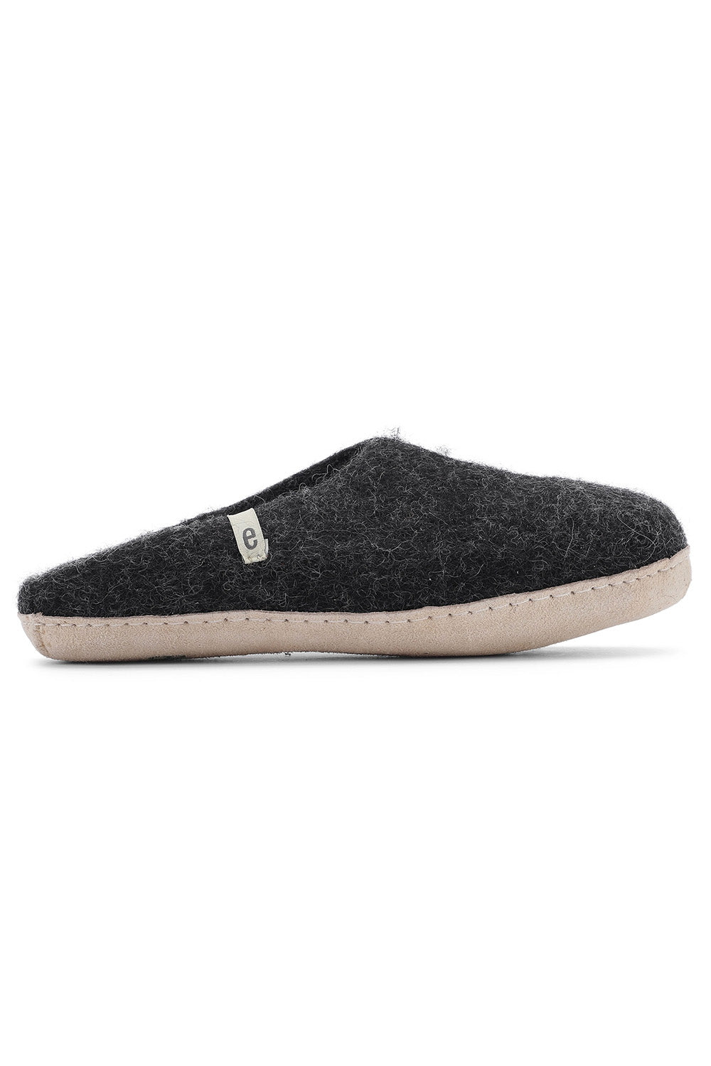 Egos Copenhagen Wool Slipper Black