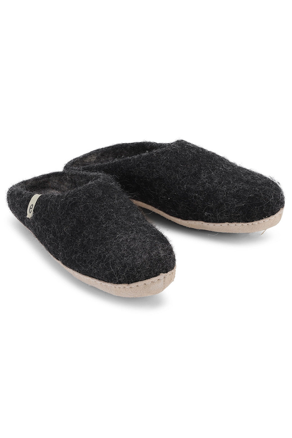 Egos Copenhagen Wool Slipper Black