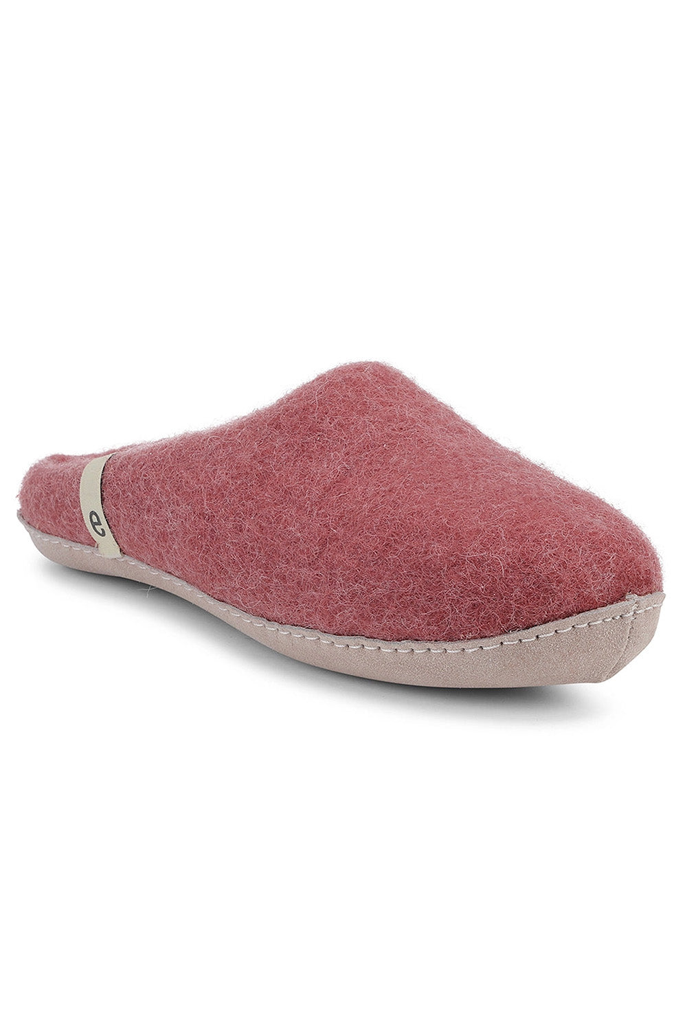 Egos Copenhagen Wool Slipper Dusty Rose