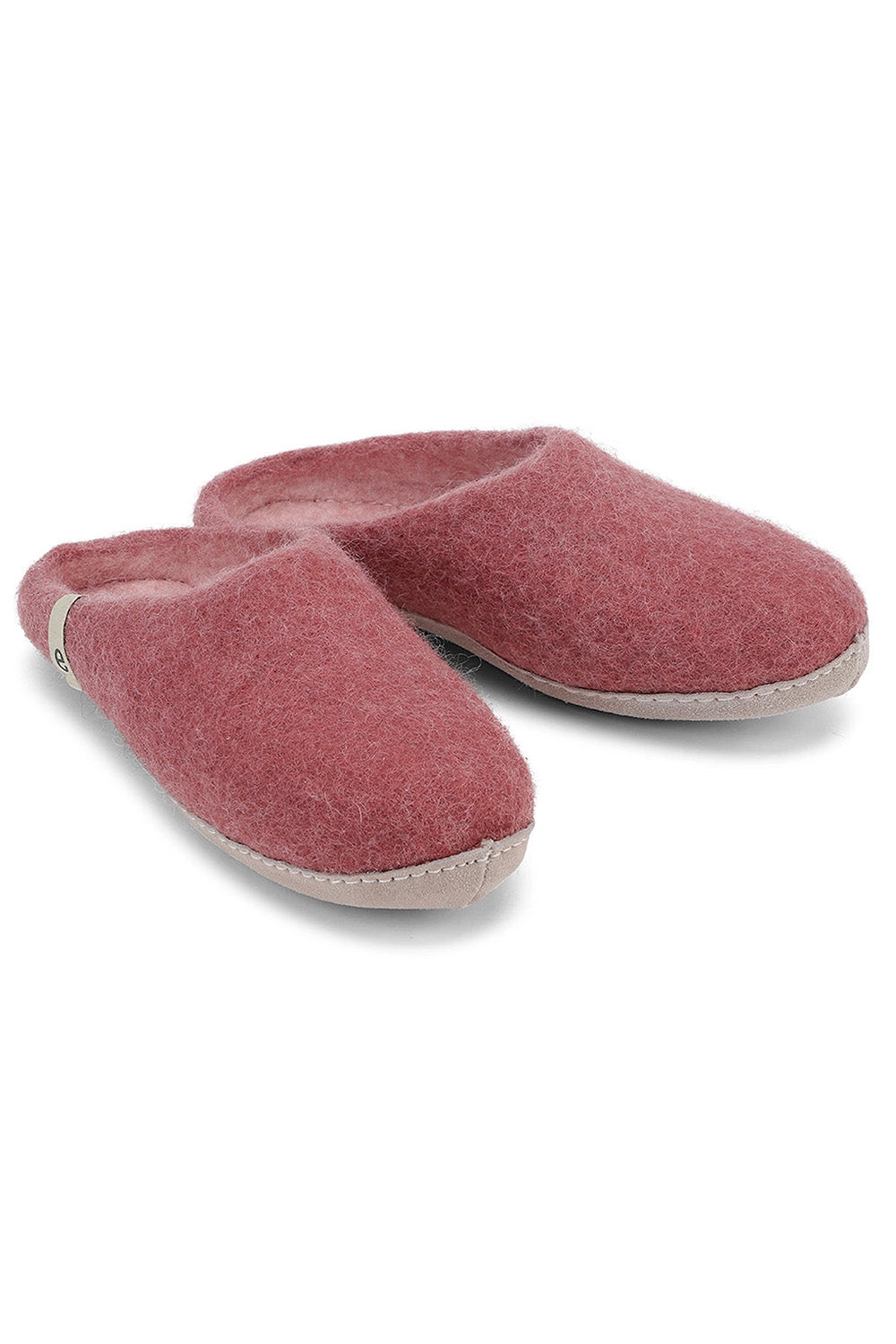 Egos Copenhagen Wool Slipper Dusty Rose