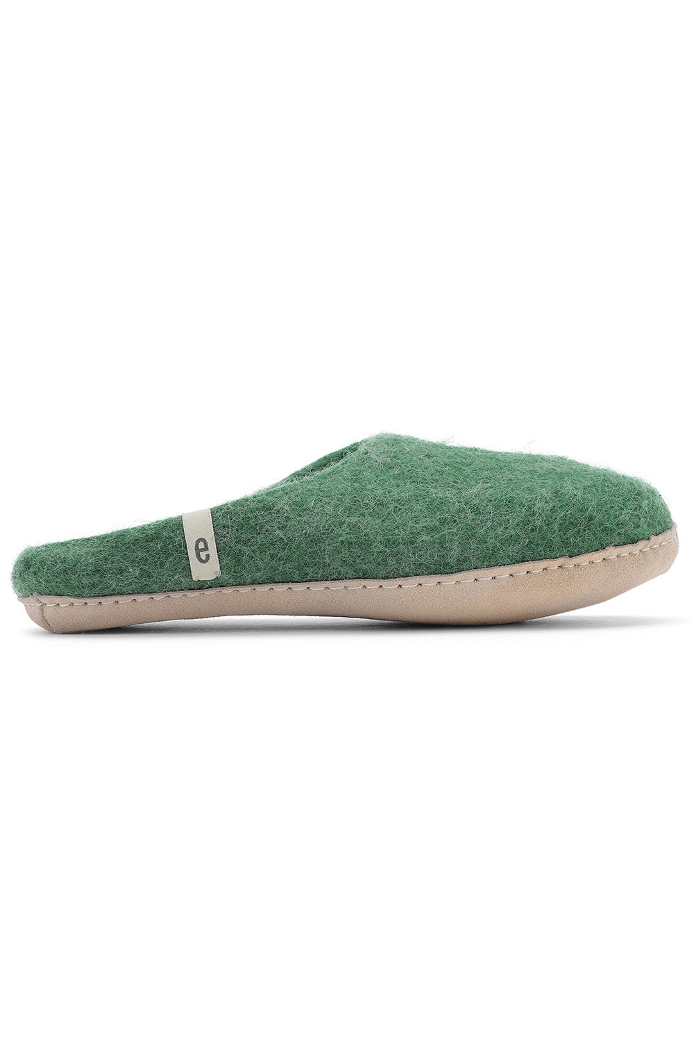 Egos Copenhagen Wool Slipper Green