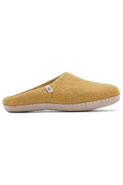 Egos Copenhagen Wool Slipper Mustard