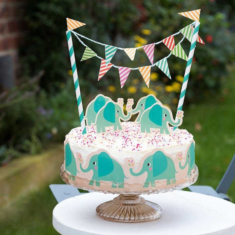 RL Cake Bunting Elvis the elephant