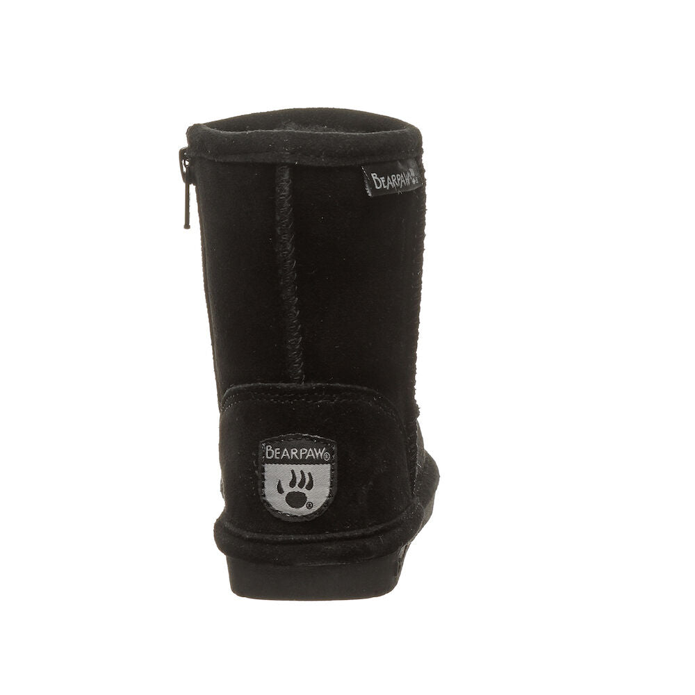 Bearpaw Boot Bearpaw Emma Black BEARPAW Emma Youth Girls Size 13