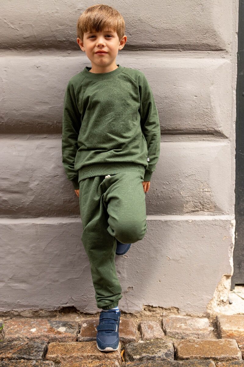 ESS - ORGANIC Danemineral Sweater Army